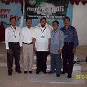 L-R Elder Ybanez, Elder Vidal, Deacon Jun Tadea, Elder Eddie Tadea, Elder Villamor
