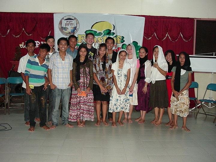 The smiling youth